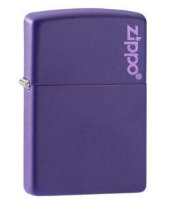 #237ZL Classic Purple Matte Zippo Logo