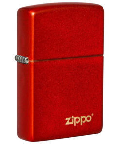 #49475ZL Classic Metallic Red Zippo Logo