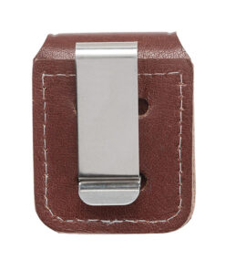 LPCB_Brown Lighter Pouch- Clip-2